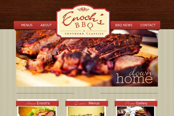 Gusteau theme site design template sample