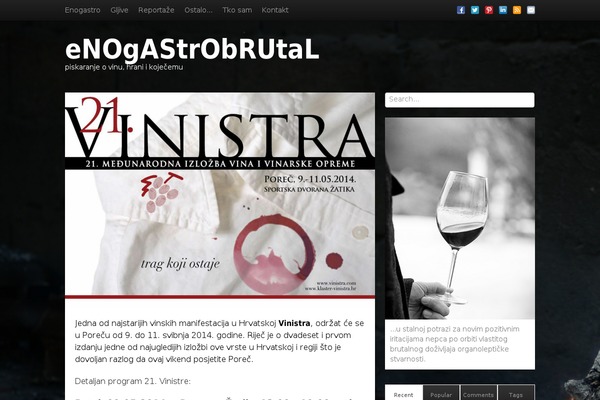 enogastrobrutal.com site used Standard
