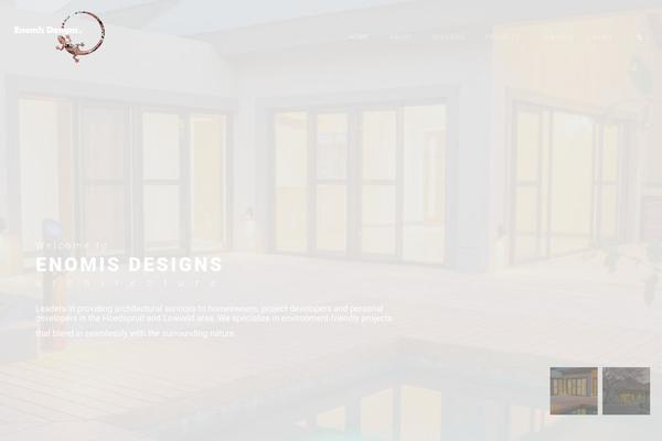Site using The_grid plugin