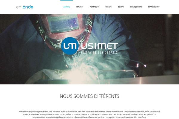 Jupiter theme site design template sample