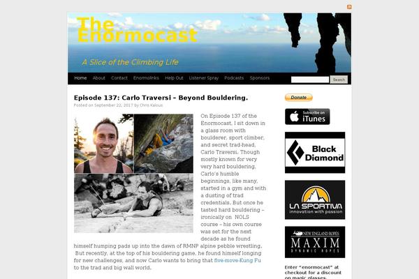 Site using Podcast-subscribe-buttons plugin