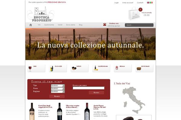 flat-bootstrap-child-enotecaproperzio theme websites examples