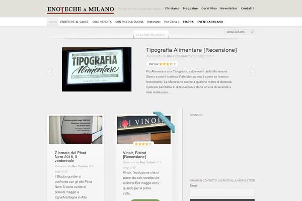 InReview theme site design template sample
