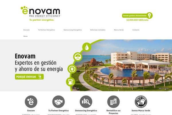 Vantage theme site design template sample