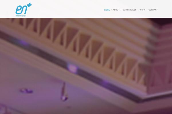 Brooklyn theme site design template sample