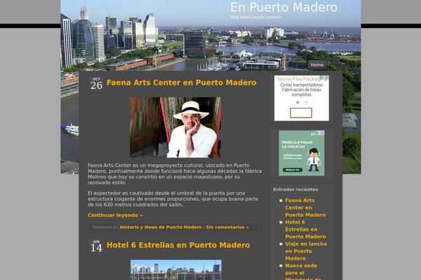 Nightlife theme site design template sample