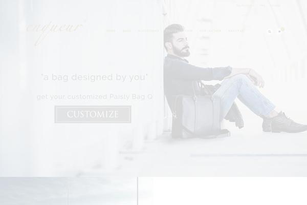 Soffia theme site design template sample