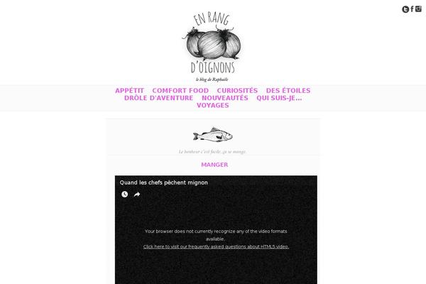 Manifest 1.1 theme site design template sample