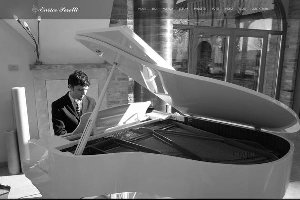 enricoperelli.com site used Music Club 1.4