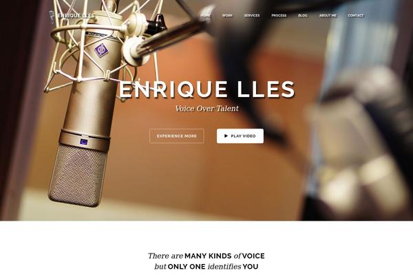 Momentum theme site design template sample