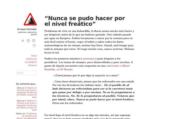 enriquemontalar.com site used Independent-publisher-child-theme-master