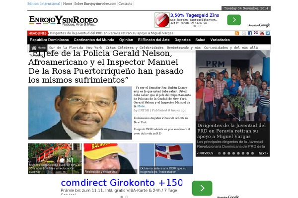 NewsTimes theme site design template sample