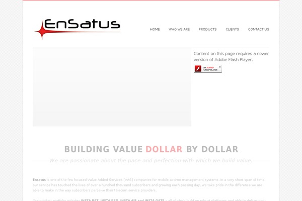Terra theme site design template sample