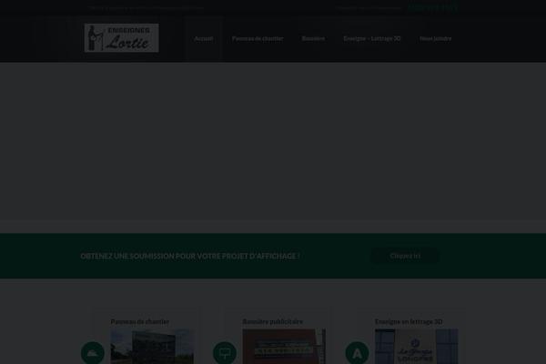 Oliver theme site design template sample