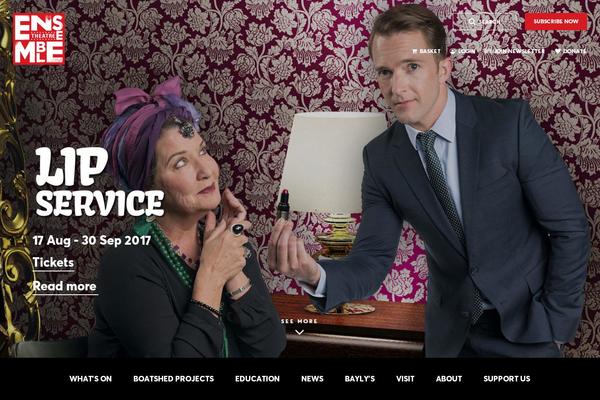 ensemble.com.au site used Ensemble