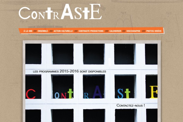 ensemblecontraste.com site used Contraste