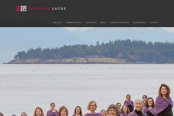 Montblanc theme site design template sample