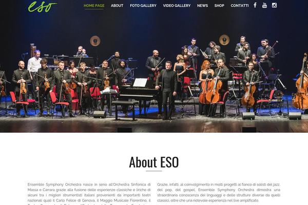 Omega theme site design template sample
