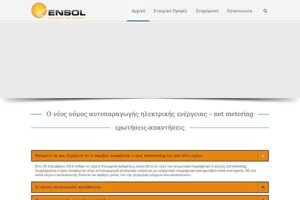 Solveto theme site design template sample