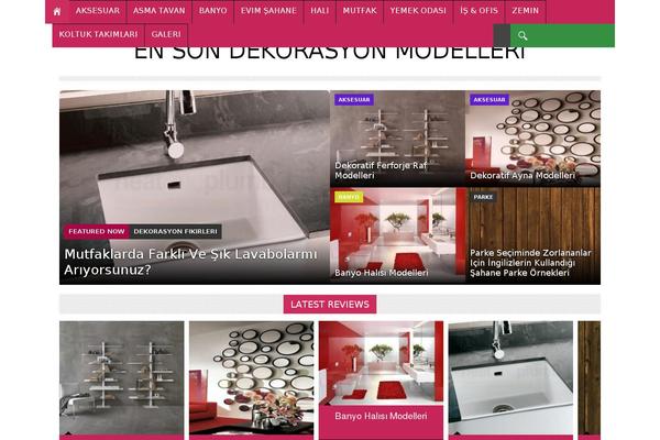 Nadia theme site design template sample
