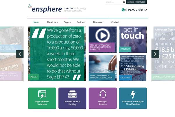 ensphereconsulting.com site used Ensphere
