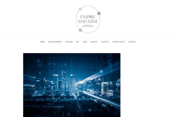 BlogFeedly theme site design template sample