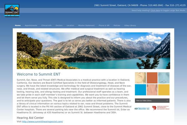 Simon WP Framework theme site design template sample
