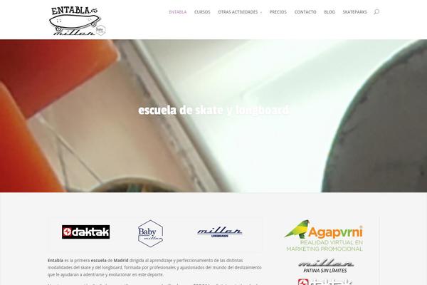 entabla.es site used Divi-2