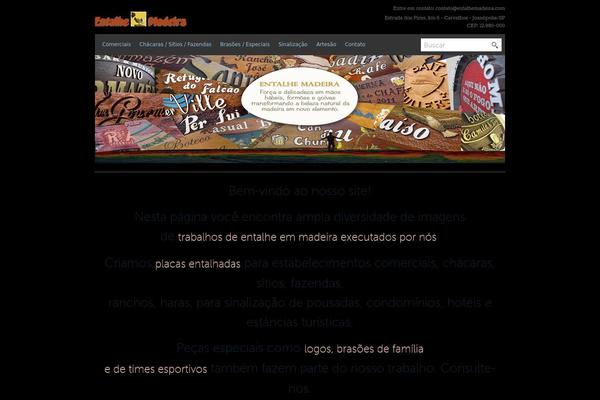 BlackBird theme site design template sample