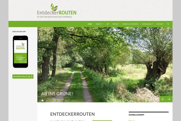 Twenty Fourteen theme site design template sample