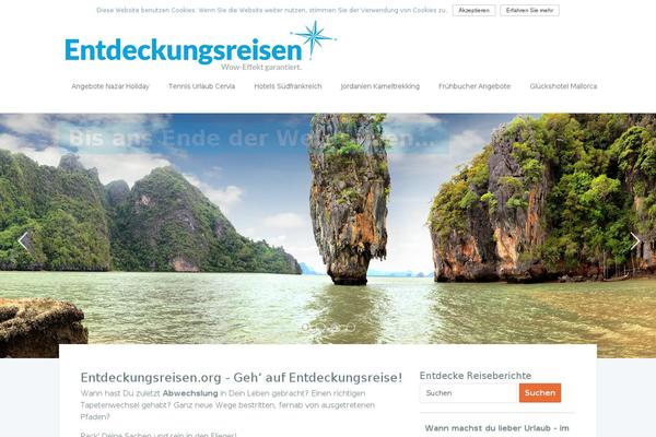 Venture theme site design template sample