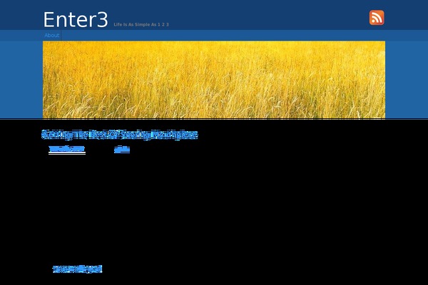 Grain theme site design template sample