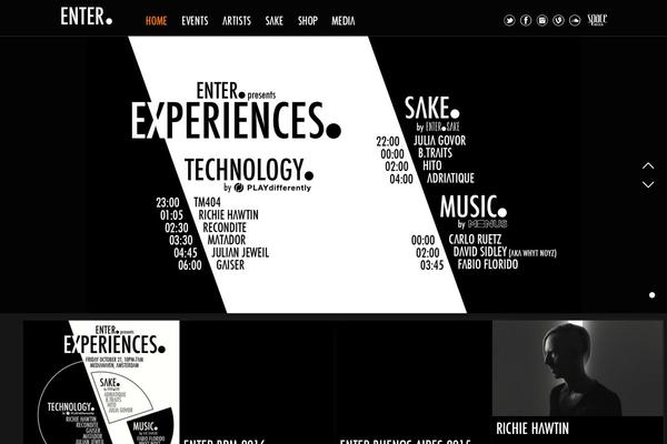 enterexperience.com site used Enter