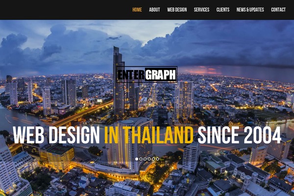 Jarvis theme site design template sample