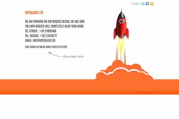 Launcher theme site design template sample