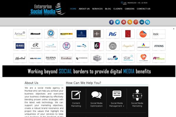 Site using Cresta Social Share Counter plugin