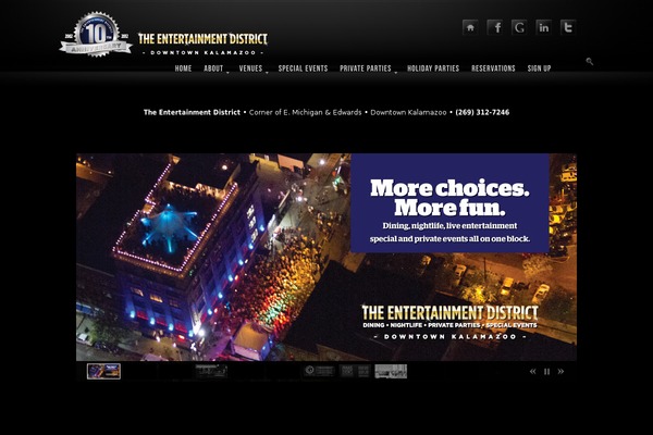 Prestige theme site design template sample