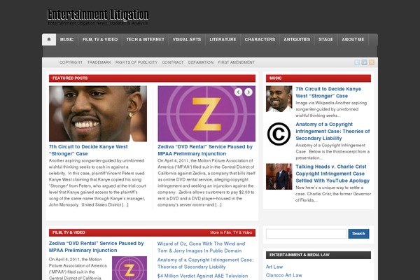 Telegraph theme site design template sample