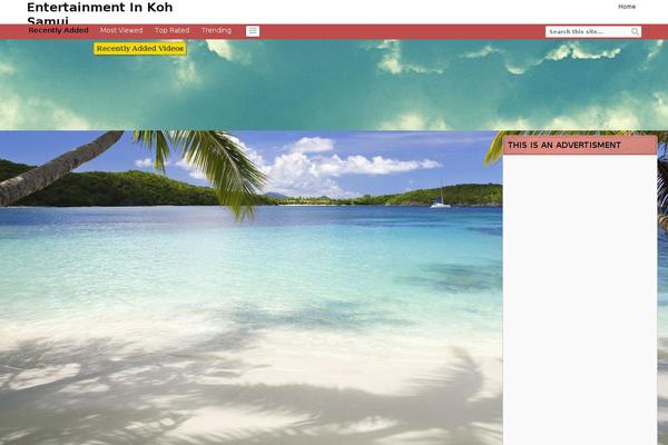 Covertvideopress theme site design template sample