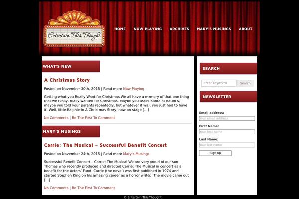 New theme site design template sample
