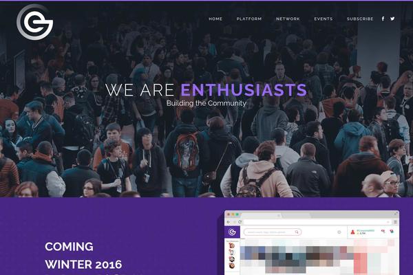 Stockholm theme site design template sample