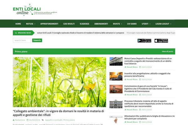 Site using Jet-blog plugin