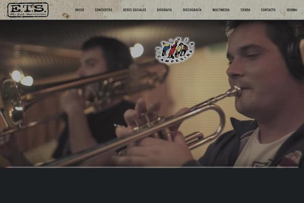 JamSession theme site design template sample
