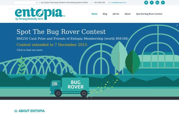 Pillar theme site design template sample