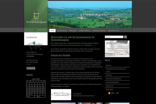 Celta theme site design template sample