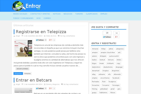 Sora theme site design template sample