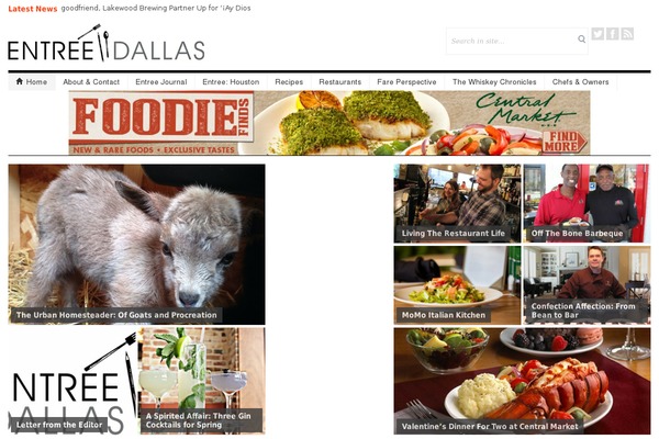 Patterns theme site design template sample