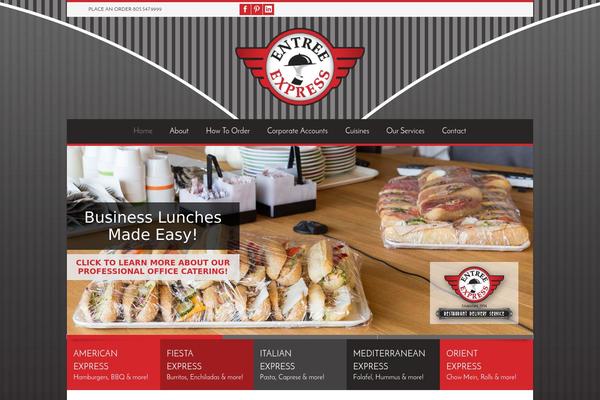 LinoFeast theme site design template sample