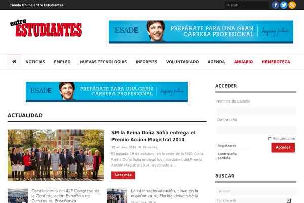 Renad theme site design template sample