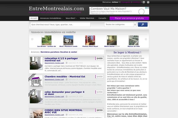 Classipress-314 theme site design template sample